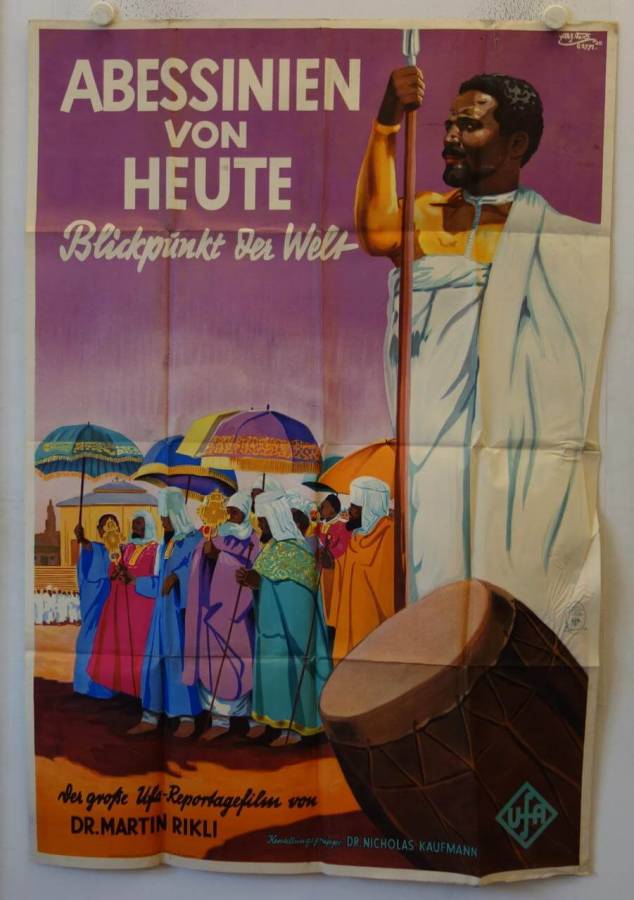Abessinien von heute - Blickpunkt der Welt original release german movie poster